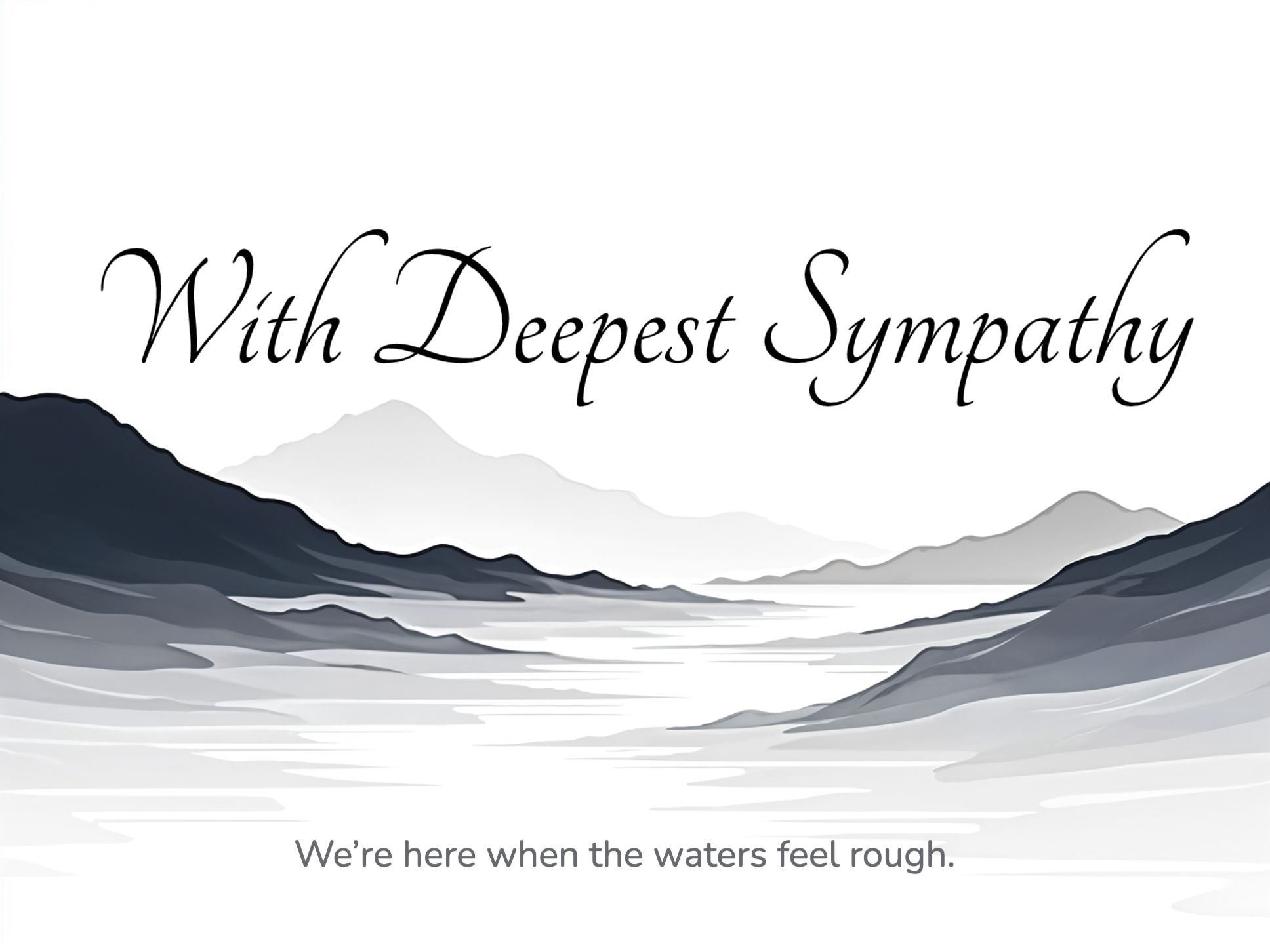 With Deepest Sympathy E-Card