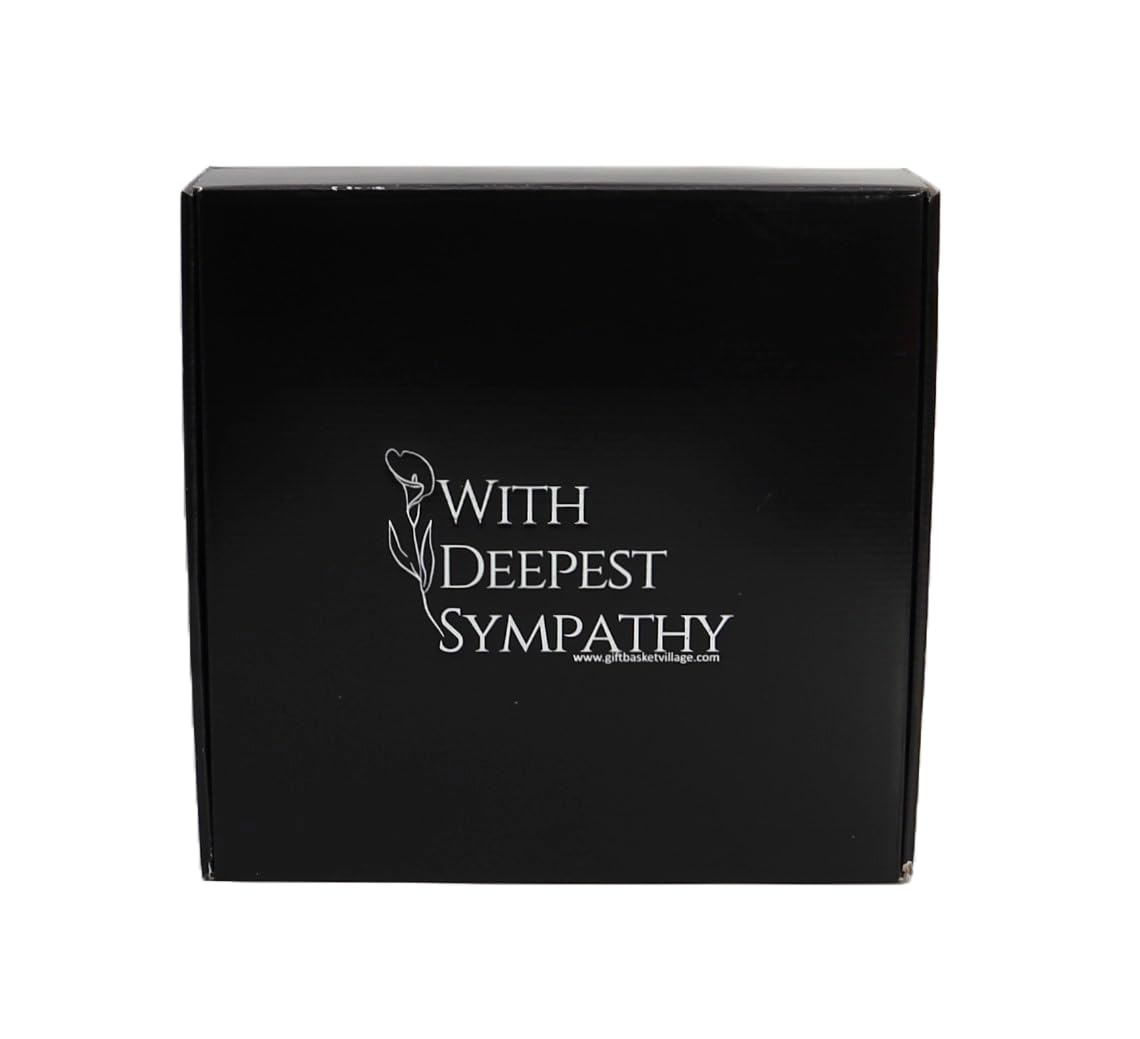 With Deepest Sympathy XL - Gourmet Snacks & Treats Box