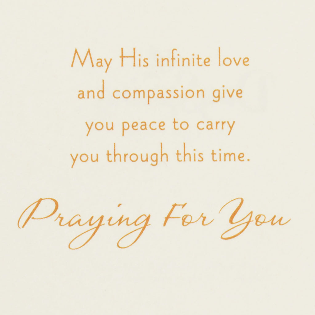 Hallmark DaySpring Religious Sympathy Card for Loss of Mom (God is Near)
