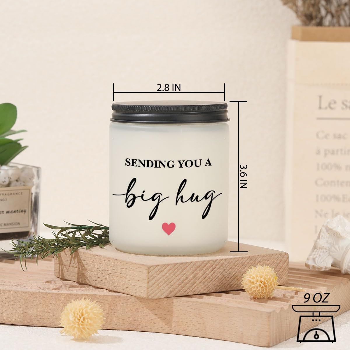 Thinking of You Sympathy Scented Candles - Lavender