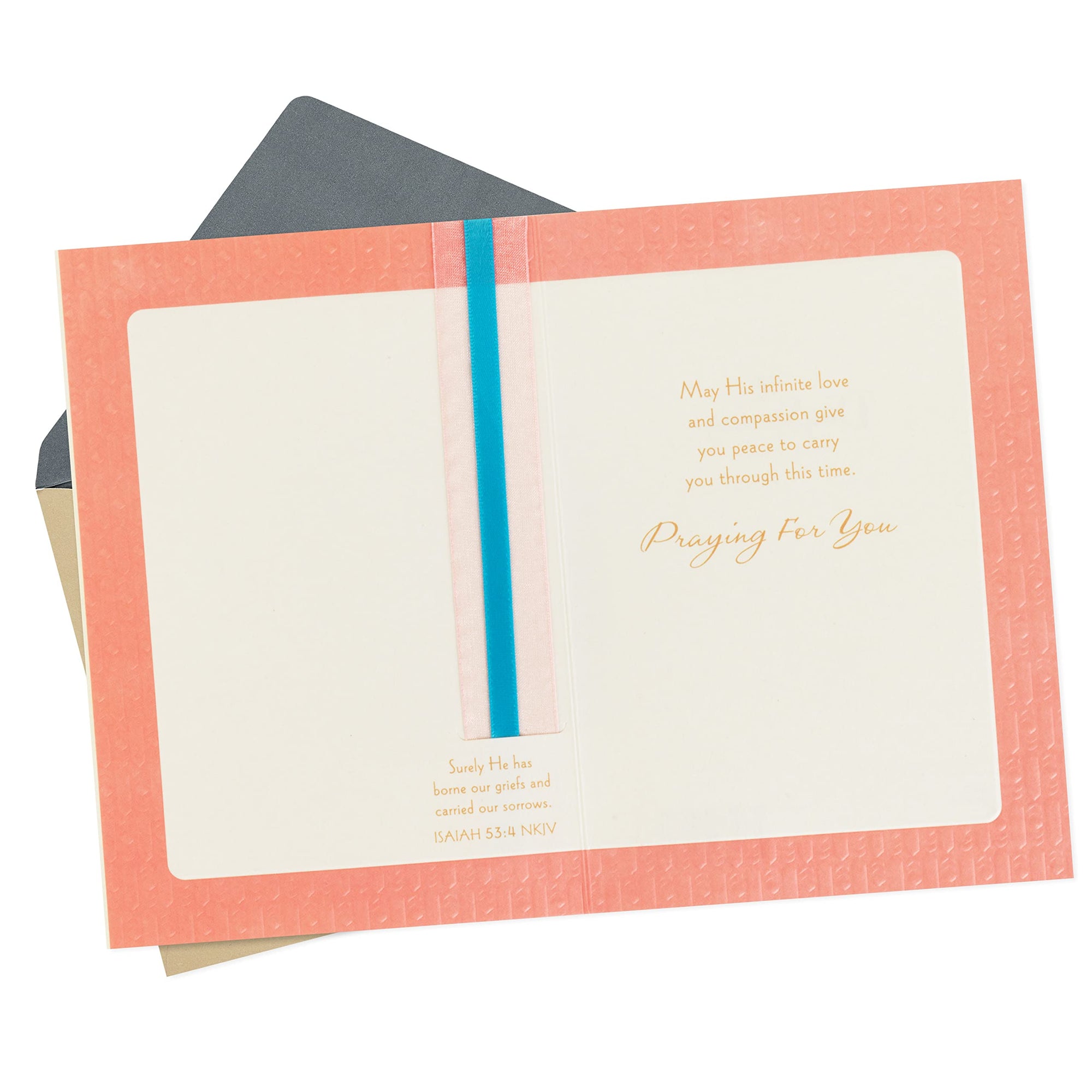Hallmark DaySpring Religious Sympathy Card for Loss of Mom (God is Near)