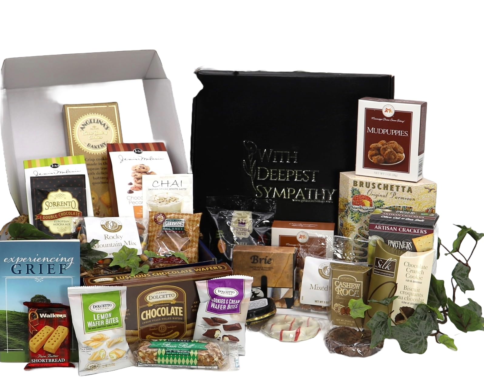 With Deepest Sympathy XL - Gourmet Snacks & Treats Box