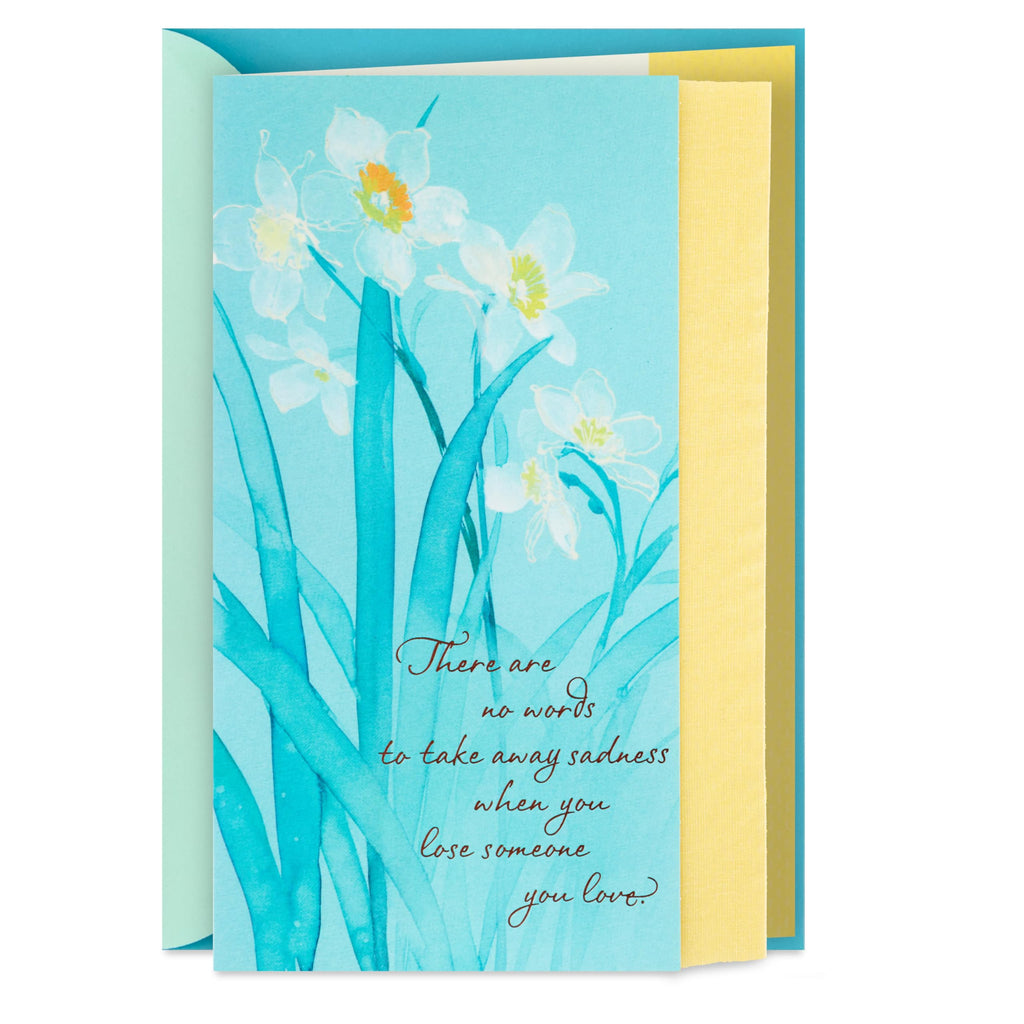 Strength and Comfort Hallmark Sympathy Card