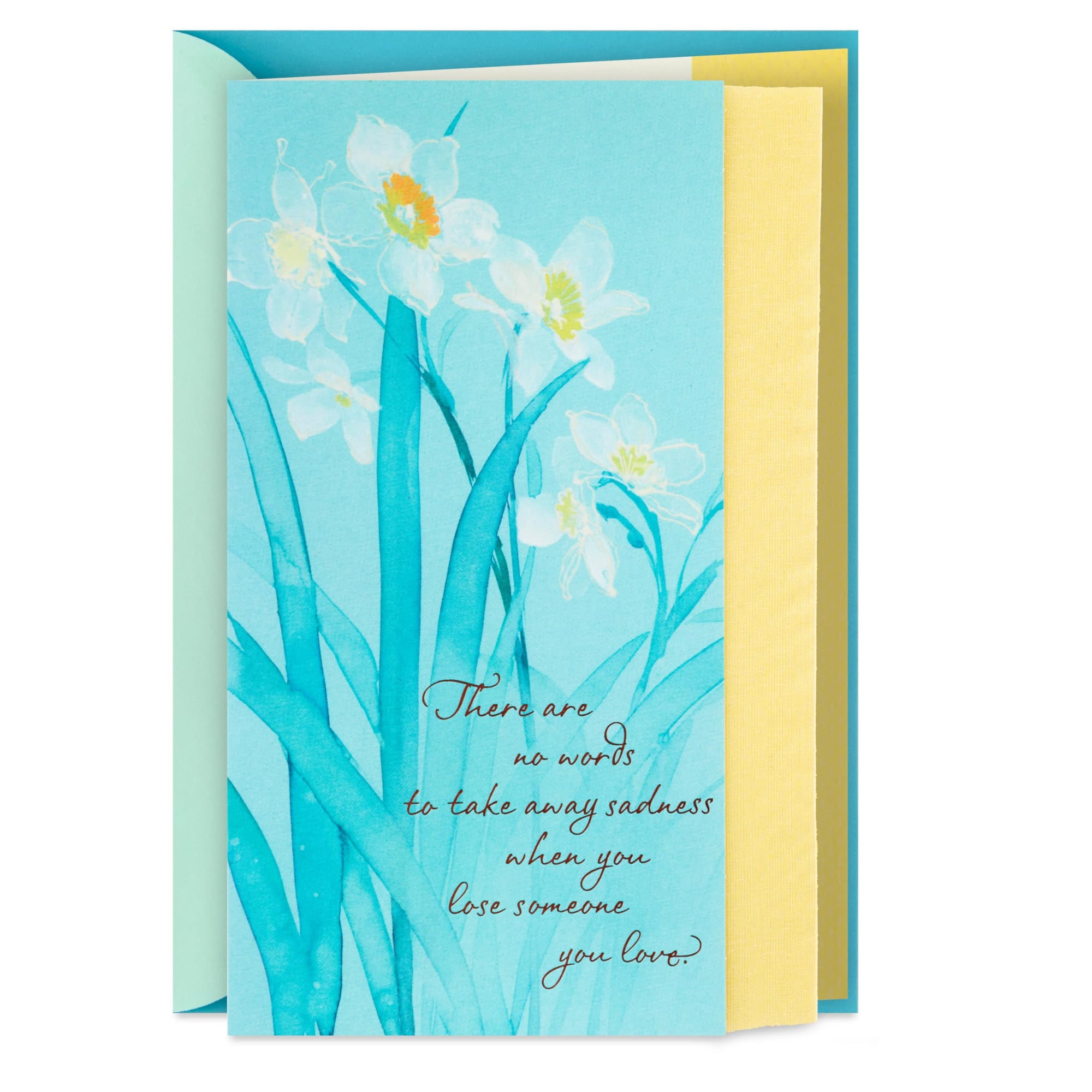 Strength and Comfort Hallmark Sympathy Card