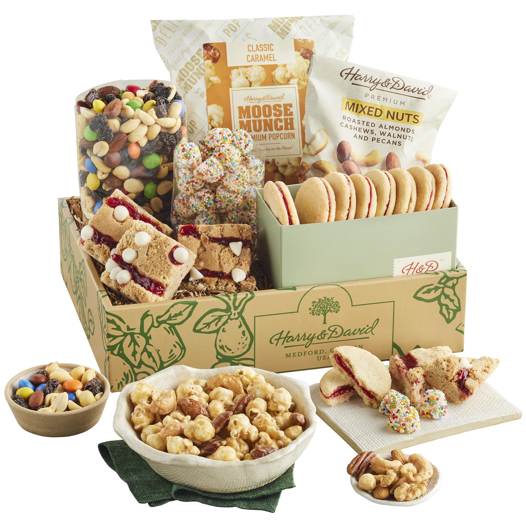 Sweet &amp; Salty Snacks Food Gift Basket