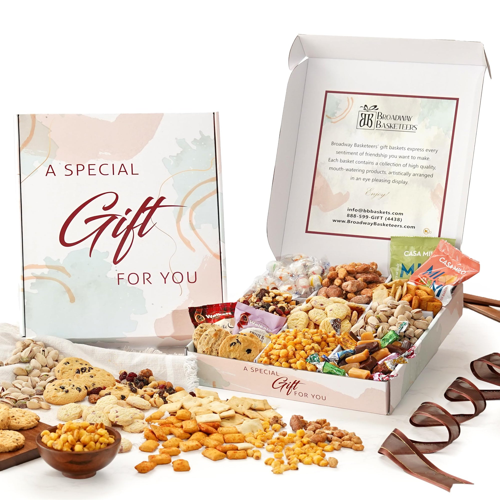 Broaday Basketeers Kosher Food Gift Basket Snack Gifts